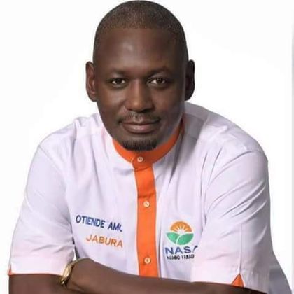 Former Rarieda MP Otiende Amollo