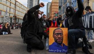 People rally the day before jury selection is scheduled to begin for the trial of the officer who is accused of killing George Floyd, in Minneapolis - The Brief Scoop